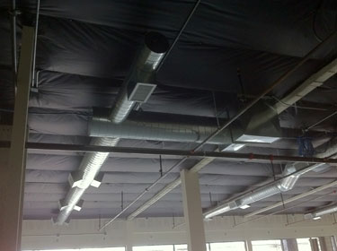 Airzone H.V.A.C. -  Exposed Spiral Pipe