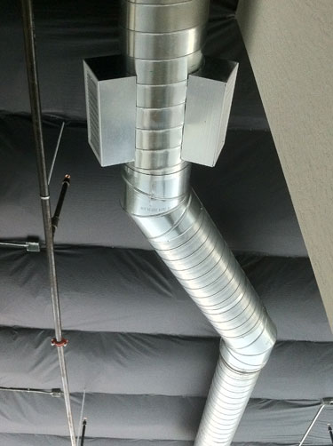 Airzone H.V.A.C. -  Exposed Spiral Pipe