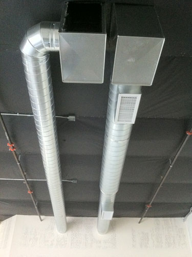 Airzone H.V.A.C. -  Exposed Spiral Pipe