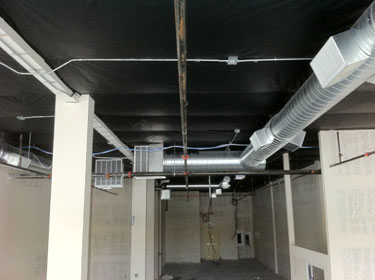 Airzone H.V.A.C. -  Exposed Spiral Pipe